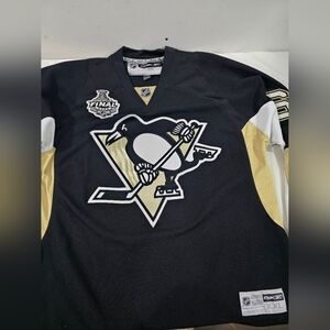 Rudolph #68 Pittsburgh Penguins 2009 Stanley Cup Reebok NHL Jersey Size XXL